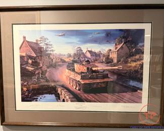 Signed Limited Edition "Tigers in Normandy" by NICOLAS TRUDGIAN