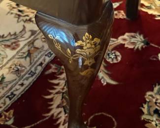 HENREDON Chinoiserie Style Dining Room Table Set