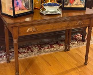 Antique Writing Desk with Acorn Pulls