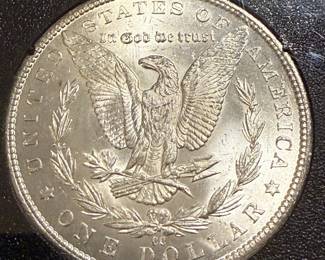 1884 CC Morgan Silver Dollars