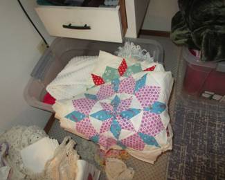 Antique quilt squares