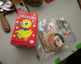 Vintage toys, vintage promotional coasters