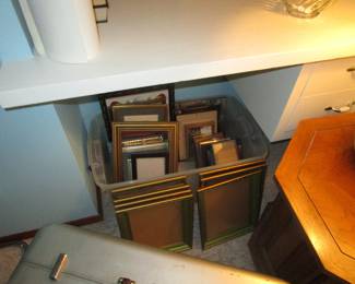 Box of frames, plus more