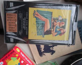 Ephemera, vintage toys