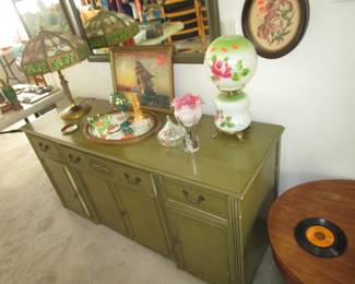 Antique painted dresser