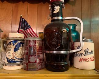 Various German Steins