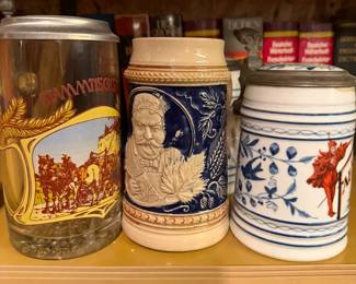Various German Steins
