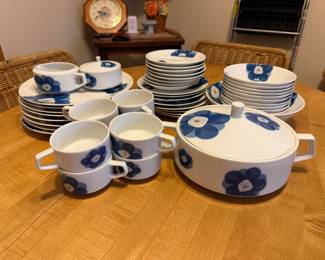Indigo Moon China Set