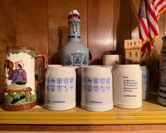 Various German Steins