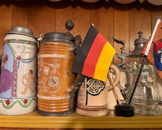 Various German Steins