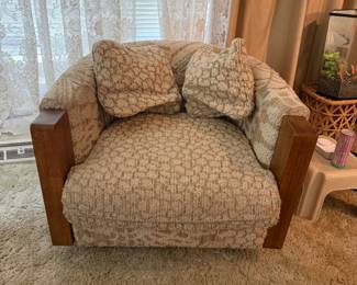 MCM Vintage Kroehler Brougham Arm Chair