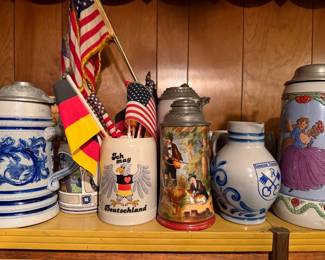 Various German Steins