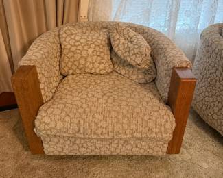 MCM Vintage Kroehler Brougham Arm Chair