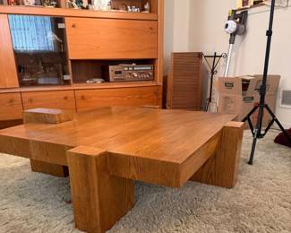 Mission/Prairie Style Coffee Table (2)