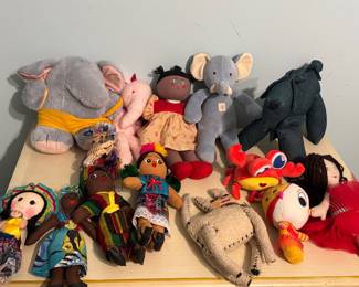 Collectible and vintage dolls, some hand made. Unique and beautiful