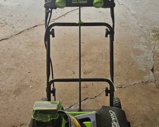 Greenworks V inch Electric Snow Blower