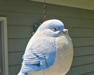 Ceramic Bluebird Hanging Ornament