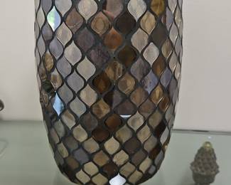 Mosaic Glass Planter