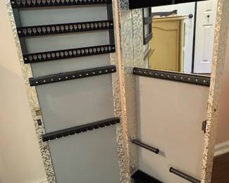 Standing Jewelry Armoire