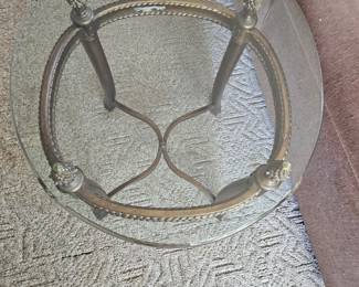 French Style Bronze Accent Table second image