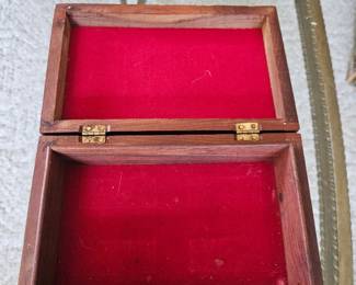 Set of HandCarved Wooden Boxes second image