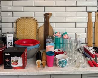 Assorted Kitchenware Collection