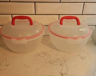 Plastic Food Containers with Handles