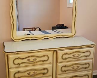 French Provincial Dresser Mirror