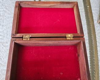 Set of HandCarved Wooden Boxes second image