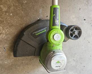Greenworks V String Trimmer second image