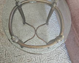 French Style Bronze Accent Table second image