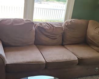 Brown Microfiber Sofa