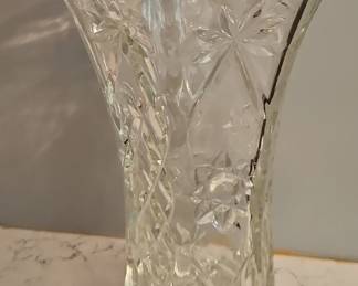 Anchor Hocking Star of David Vase