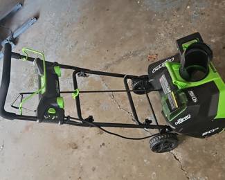 Greenworks V inch Electric Snow Blower second image