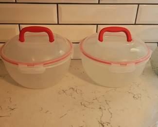Plastic Food Containers with Handles