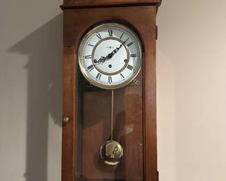 Clocks and antiques.