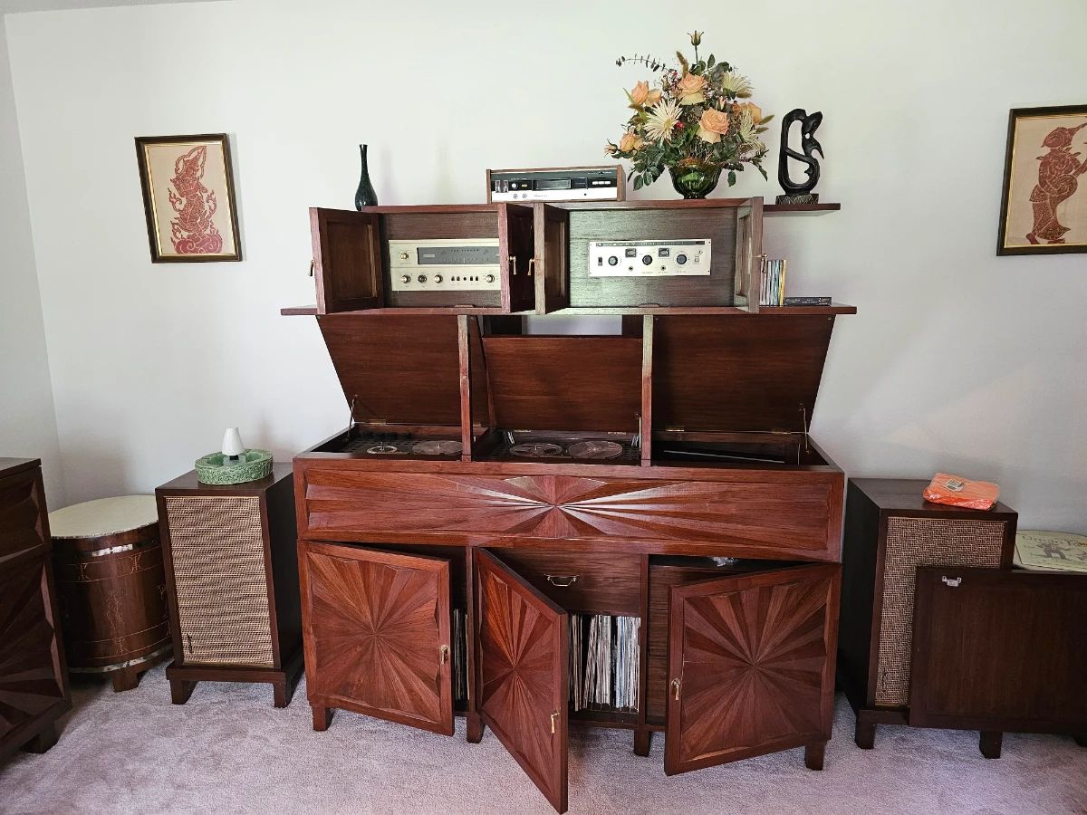 Stereo, reel to reel ,CD player