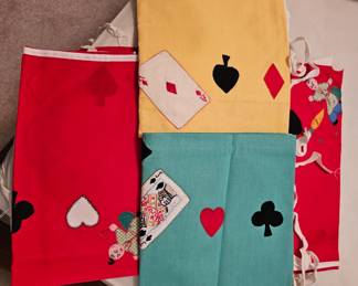 Bridge card Table Cloths