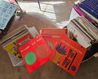 Percussion and brass album