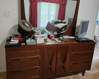 Broyhill Brasilia Dresser and Mirror