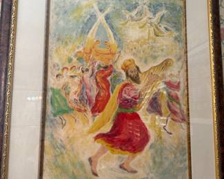 David lithograph