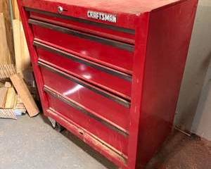 Craftsman 3-Drawer Top Tool Chest with Hand Tools