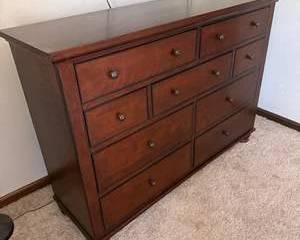 Aspenhome Wood 9-Drawer Dresser