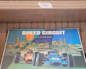 3M Speed Circuit Vintage Auto Racing Board Game