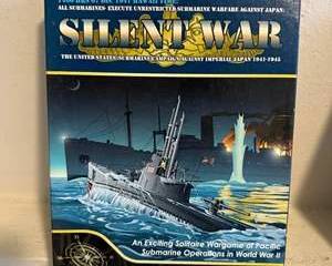 Silent War Solitaire WWII Submarine Strategy Board Game – Compass Games