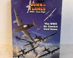 Down in Flames: WWII – Aces High Air Combat Card Game – DVG