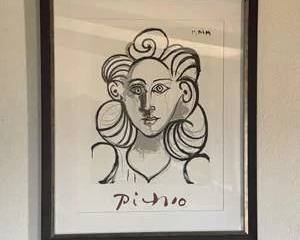 Framed Collection Marina Picasso Art Print