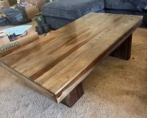 Modern Handmade Solid Wood Coffee Table
