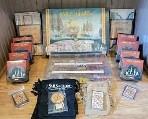 Sails of Glory Naval Miniatures with Ships & Accessories