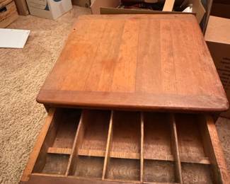 Antique Wooden Cash Register Drawer